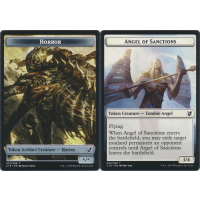 Horror (Token) // Angel of Sanctions (Token) - Commander 2019 Edition Thumb Nail