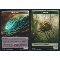 Manifest (Token) // Saproling (Token) - Commander 2019 Edition Thumb Nail
