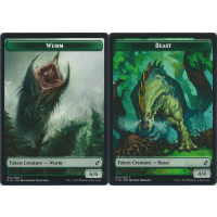 Wurm (Token) // Beast (Token) - Commander 2019 Edition Thumb Nail