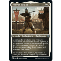 Veteran Soldier (Foil-Etched) - Commander Legends: Battle for Baldur's Gate: Variants Thumb Nail