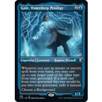 Gale, Waterdeep Prodigy (Foil-Etched) - Commander Legends: Battle for Baldur's Gate: Variants Thumb Nail