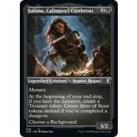 Safana, Calimport Cutthroat (Foil-Etched) - Commander Legends: Battle for Baldur's Gate: Variants Thumb Nail