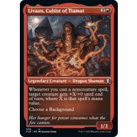 Livaan, Cultist of Tiamat (Foil-Etched) - Commander Legends: Battle for Baldur's Gate: Variants Thumb Nail