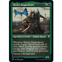 Skanos Dragonheart (Foil-Etched) - Commander Legends: Battle for Baldur's Gate: Variants Thumb Nail