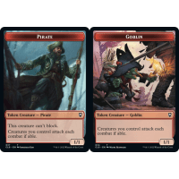 Pirate (Token) // Goblin (Token) - Commander Legends: Battle for Baldur's Gate Thumb Nail