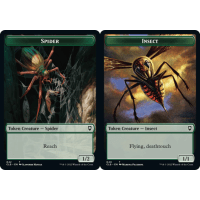 Spider (Token) // Insect (Token) - Commander Legends: Battle for Baldur's Gate Thumb Nail