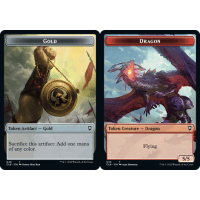 Gold (Token) // Dragon (Token) - Commander Legends: Battle for Baldur's Gate Thumb Nail
