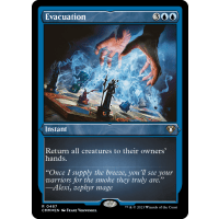 Evacuation (Foil-Etched) - Commander Masters: Variants Thumb Nail