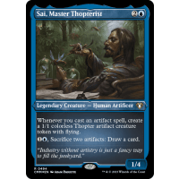 Sai, Master Thopterist (Foil-Etched) - Commander Masters: Variants Thumb Nail