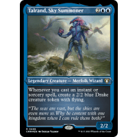 Talrand, Sky Summoner (Foil-Etched) - Commander Masters: Variants Thumb Nail