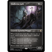 Vindictive Lich (Foil-Etched) - Commander Masters: Variants Thumb Nail