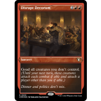 Disrupt Decorum (Foil-Etched) - Commander Masters: Variants Thumb Nail
