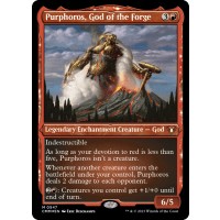 Purphoros, God of the Forge (Foil-Etched) - Commander Masters: Variants Thumb Nail