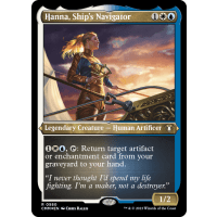 Hanna, Ship's Navigator (Foil-Etched) - Commander Masters: Variants Thumb Nail