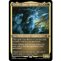 Karador, Ghost Chieftain (Foil-Etched) - Commander Masters: Variants Thumb Nail