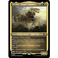 Zacama, Primal Calamity (Foil-Etched) - Commander Masters: Variants Thumb Nail