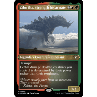 Zilortha, Strength Incarnate (Foil-Etched) - Commander Masters: Variants Thumb Nail