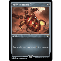 Ruby Medallion (Foil-Etched) - Commander Masters: Variants Thumb Nail