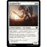 Knighted Myr - Commander Masters Thumb Nail