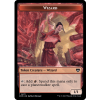 Wizard (Token) - Commander Masters Thumb Nail