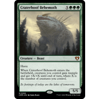 Craterhoof Behemoth - Commander Masters Thumb Nail