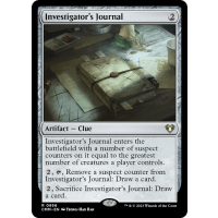 Investigator's Journal - Commander Masters Thumb Nail