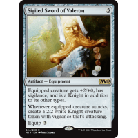 Sigiled Sword of Valeron - Core Set 2019 Thumb Nail