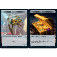 Thopter (Token) // Treasure (Token) - D&D: Adventures in the Forgotten Realms Commander Thumb Nail