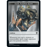 Emblem - Ajani, Sleeper Agent - Dominaria United Thumb Nail