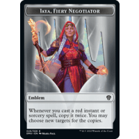 Emblem - Jaya, Fiery Negotiator - Dominaria United Thumb Nail