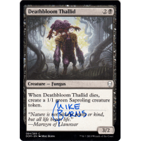 Deathbloom Thallid Signed by Mike Burns - Dominaria Thumb Nail