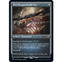 Bloodforged Battle-Axe (Foil-Etched) - Double Masters 2022: Variants Thumb Nail