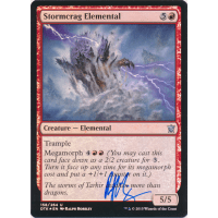 Stormcrag Elemental FOIL Signed by Ralph Horsley - Dragons of Tarkir Thumb Nail