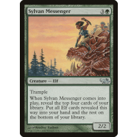 Sylvan Messenger - Duel Deck: Elves vs. Goblins Thumb Nail