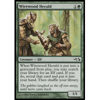 Wirewood Herald - Duel Deck: Elves vs. Goblins Thumb Nail