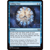 Telling Time - Duskmourn: House of Horror Commander Thumb Nail