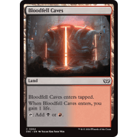 Bloodfell Caves - Duskmourn: House of Horror Commander Thumb Nail