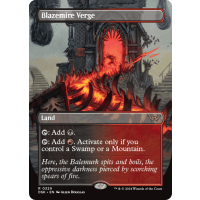 Blazemire Verge - Duskmourn: House of Horror Variants Thumb Nail