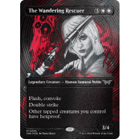 The Wandering Rescuer (Textured Foil) - Duskmourn: House of Horror Variants Thumb Nail