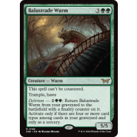 Balustrade Wurm - Duskmourn: House of Horror Thumb Nail