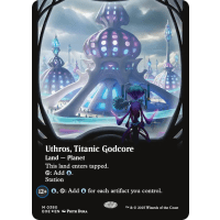 Uthros, Titanic Godcore (Galaxy Foil) - Edge of Eternities Variants Thumb Nail