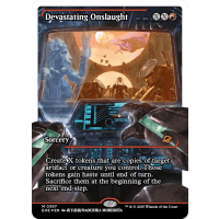 Devastating Onslaught (Fracture Foil) - Edge of Eternities Variants Thumb Nail