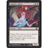Vampiric Spirit - Eighth Edition (Oversized Cards) Thumb Nail