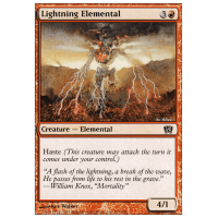 Lightning Elemental - Eighth Edition Thumb Nail