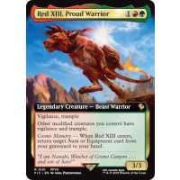 Red XIII, Proud Warrior - Final Fantasy Commander Variants Thumb Nail
