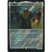 Heidegger, Shinra Executive (Surge Foil) - Final Fantasy Commander Variants Thumb Nail