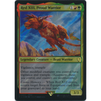 Red XIII, Proud Warrior (Surge Foil) - Final Fantasy Commander Variants Thumb Nail