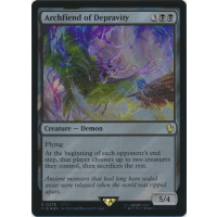 Archfiend of Depravity (Surge Foil) - Final Fantasy Commander Variants Thumb Nail
