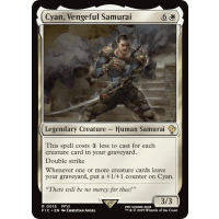 Cyan, Vengeful Samurai - Final Fantasy Commander Thumb Nail