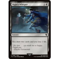 Night's Whisper - Final Fantasy Commander Thumb Nail